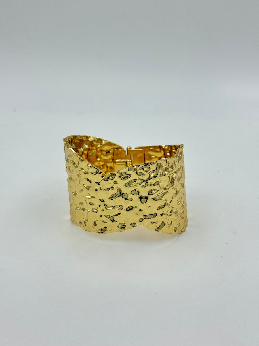 Textured Cuff Bracelet