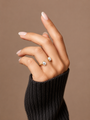 Double Pearl Ring