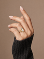 Pearl Crystal Ring