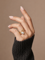 Pearl Open Ring