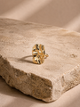 Textured Gold Ring