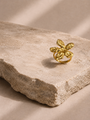 Gold Floral Ring