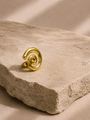 Gold Spiral Ring