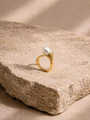 Pearl Open Ring