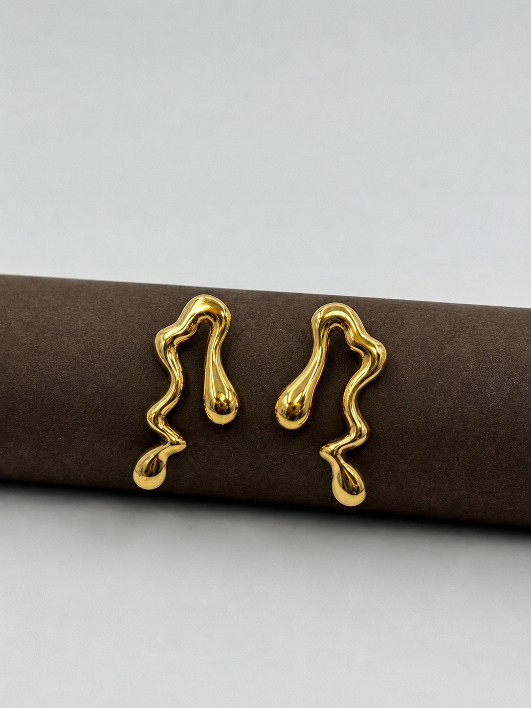 Abstract Wave Earrings