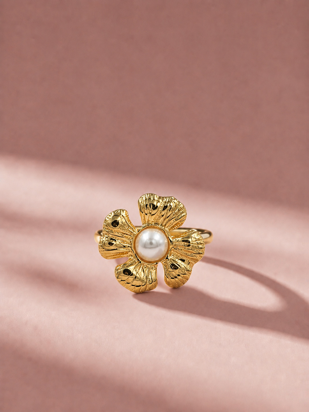 Pearl Flower Ring