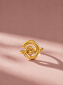 Gold Spiral Ring