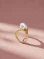 Pearl Open Ring