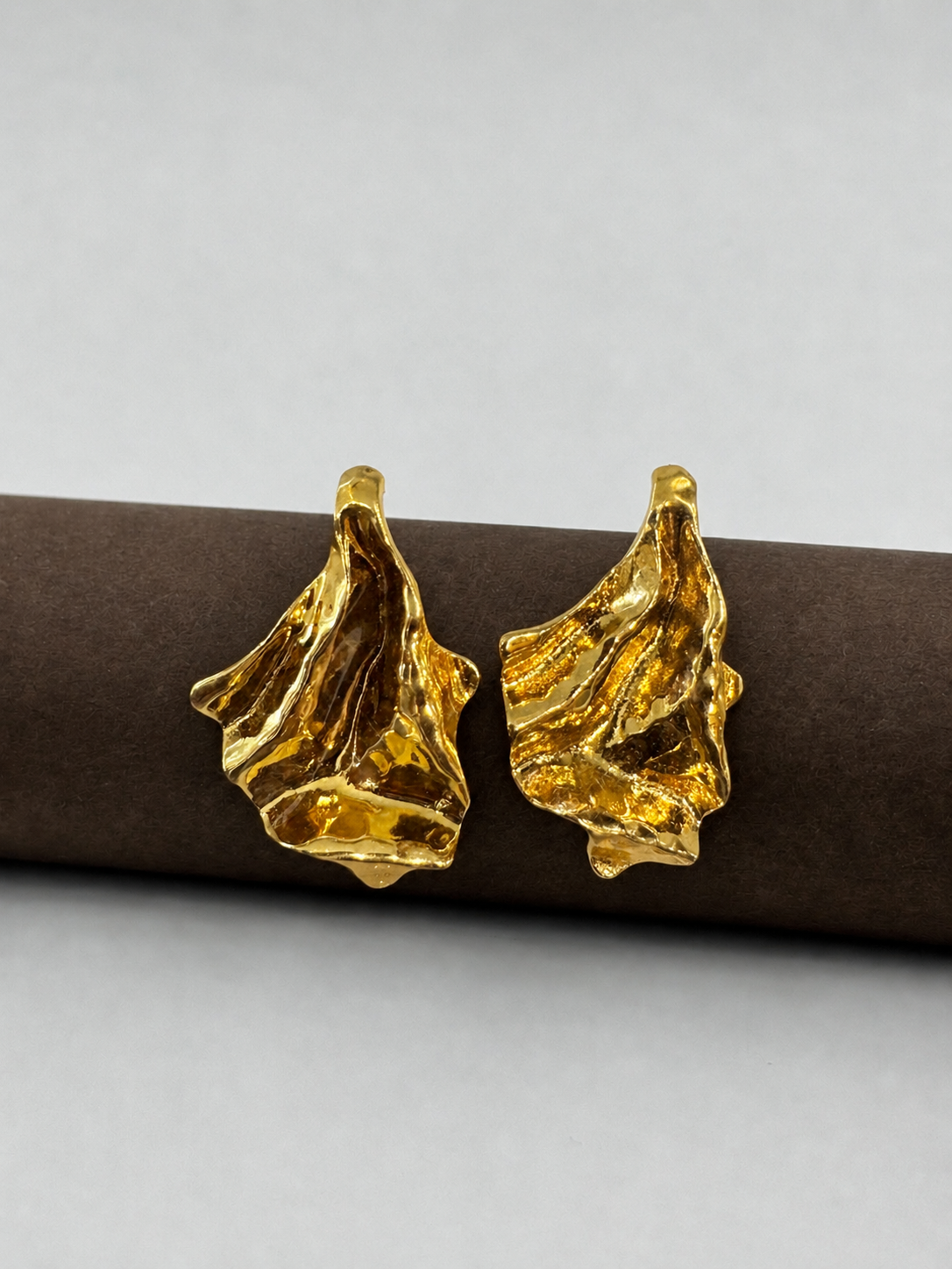 Molten Gold Earrings