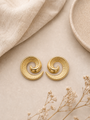 Textured Spiral Studs