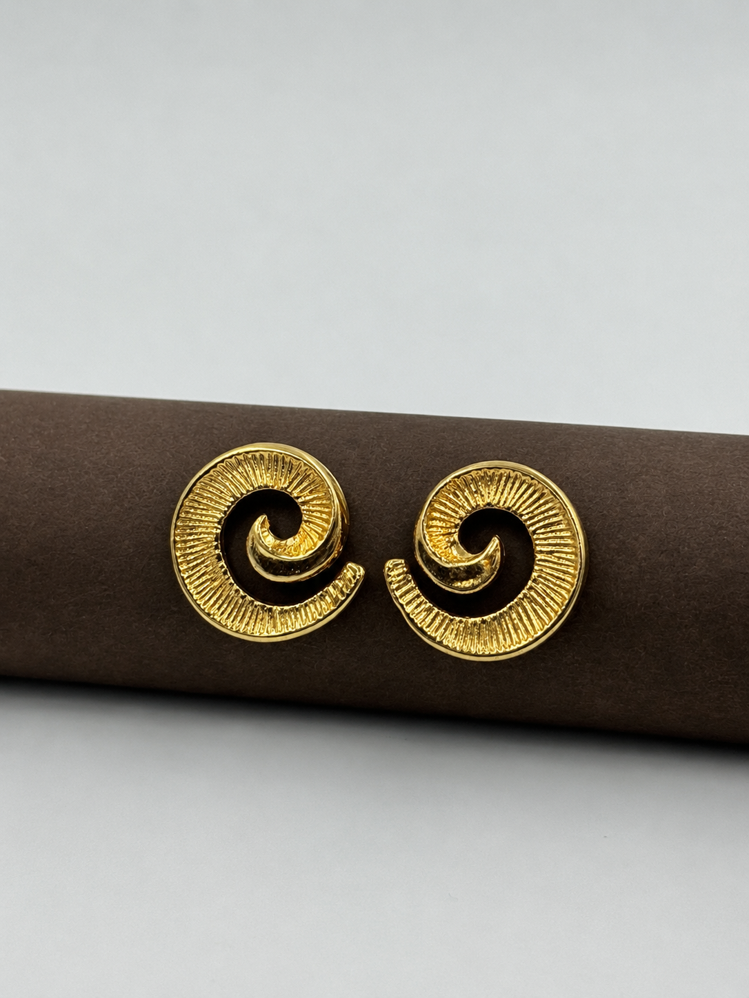 Textured Spiral Studs