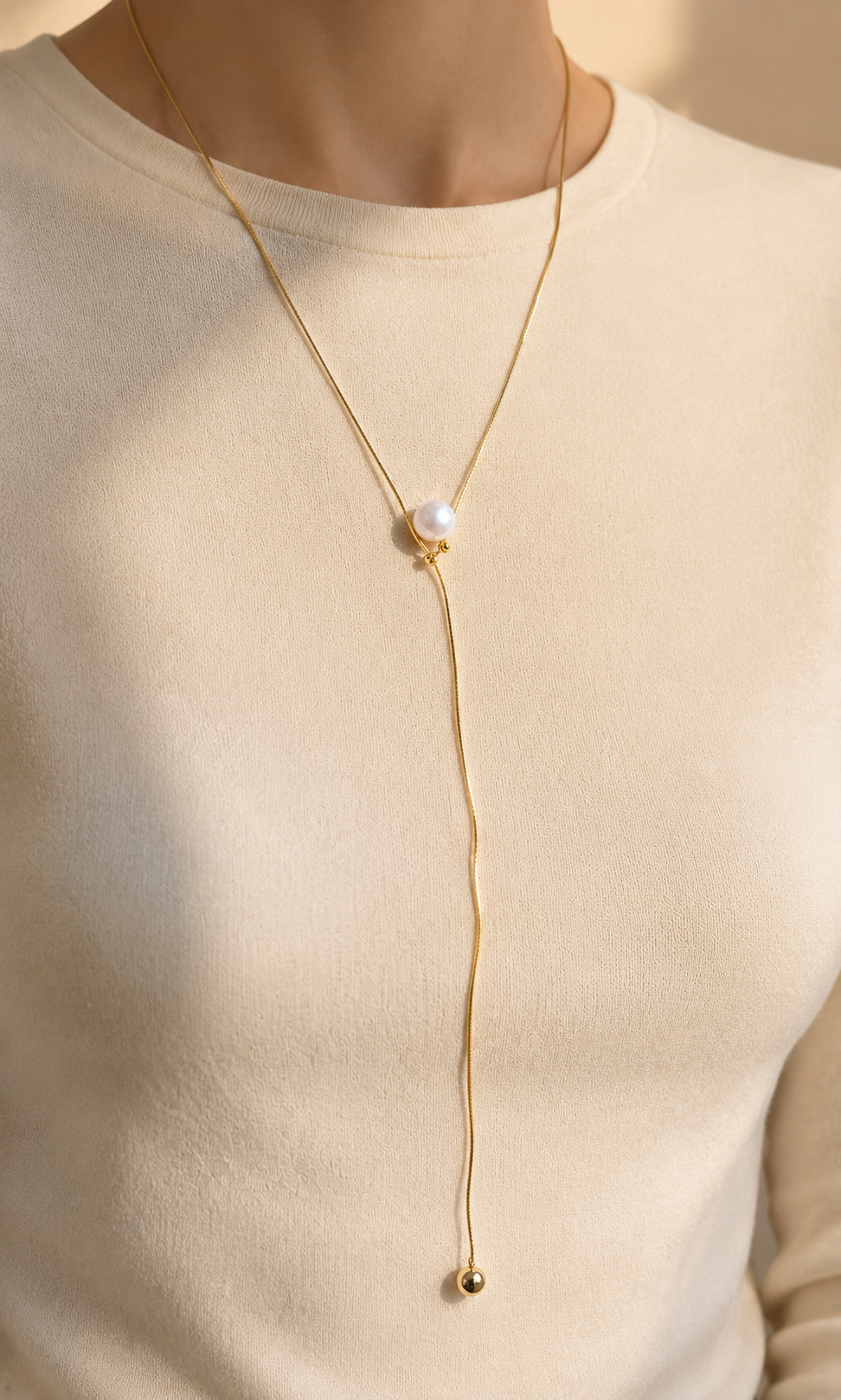 Pearl Drop Necklace