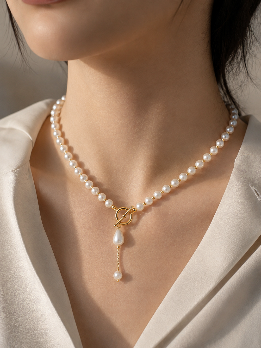 Regal Pearl Necklace
