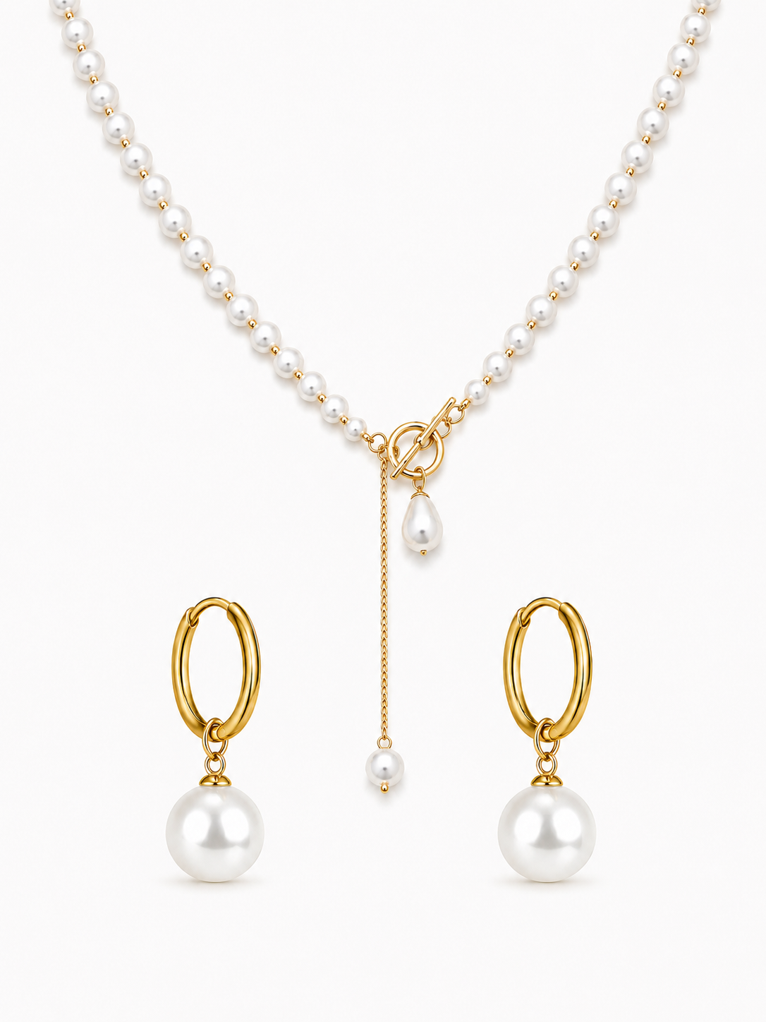 Pearl Toggle Elegance