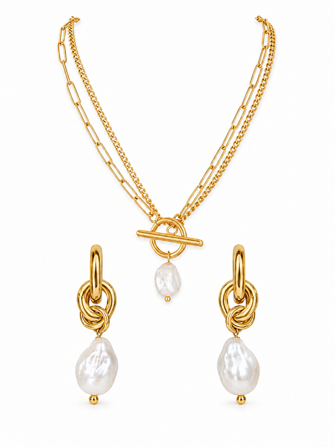 Baroque Pearl Knots