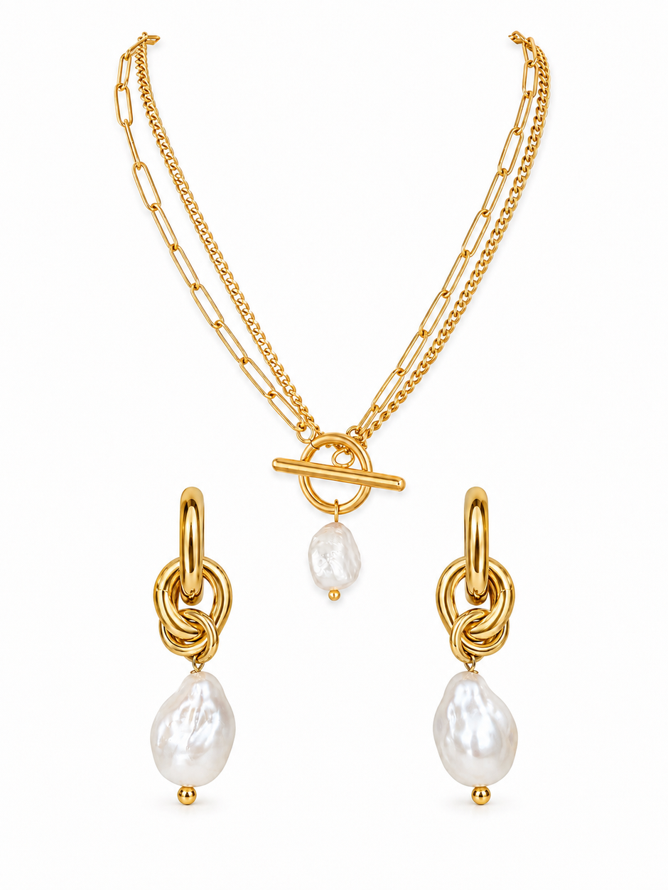 Baroque Pearl Knots