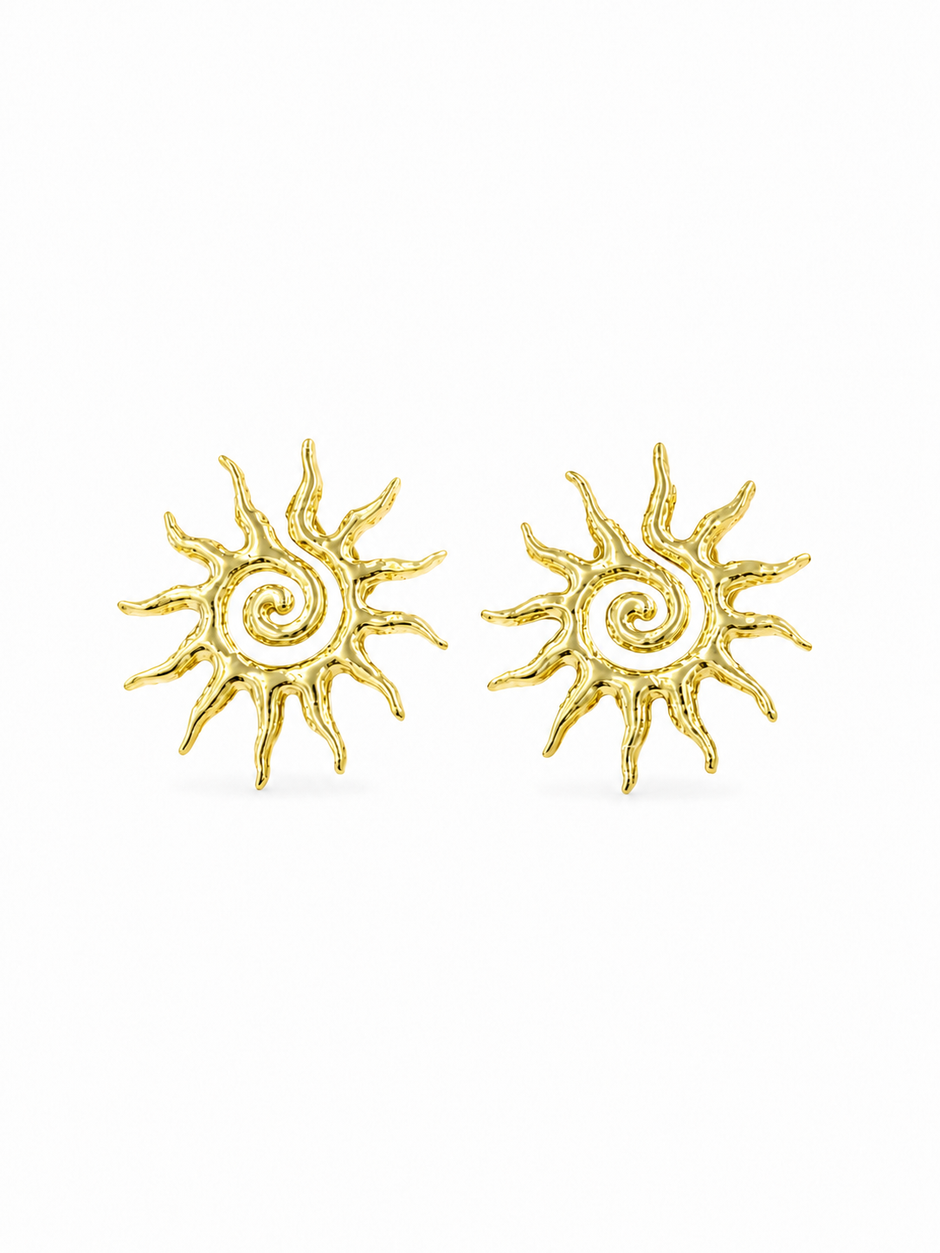 Celestial Sun Studs