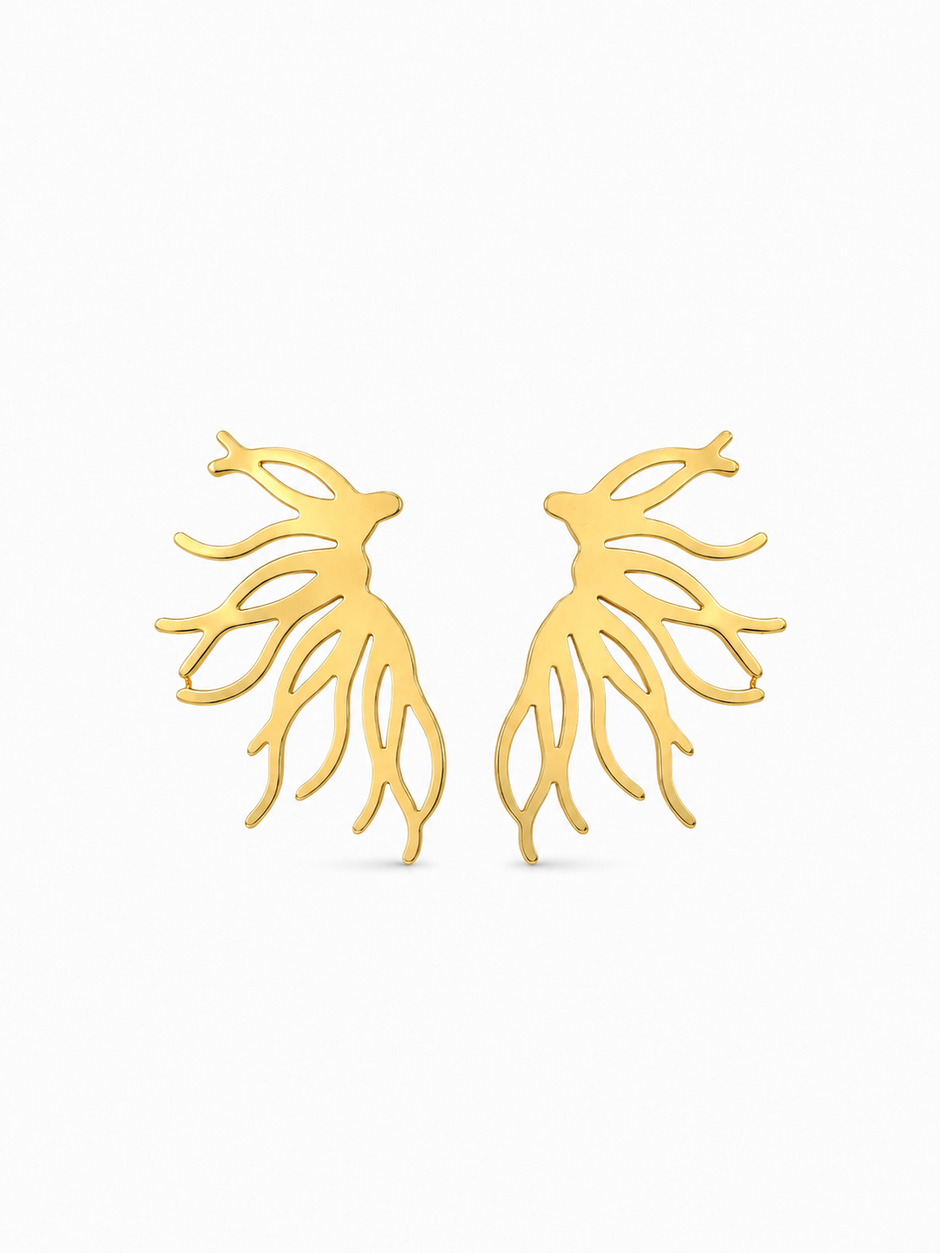 Coral Branch Earrings