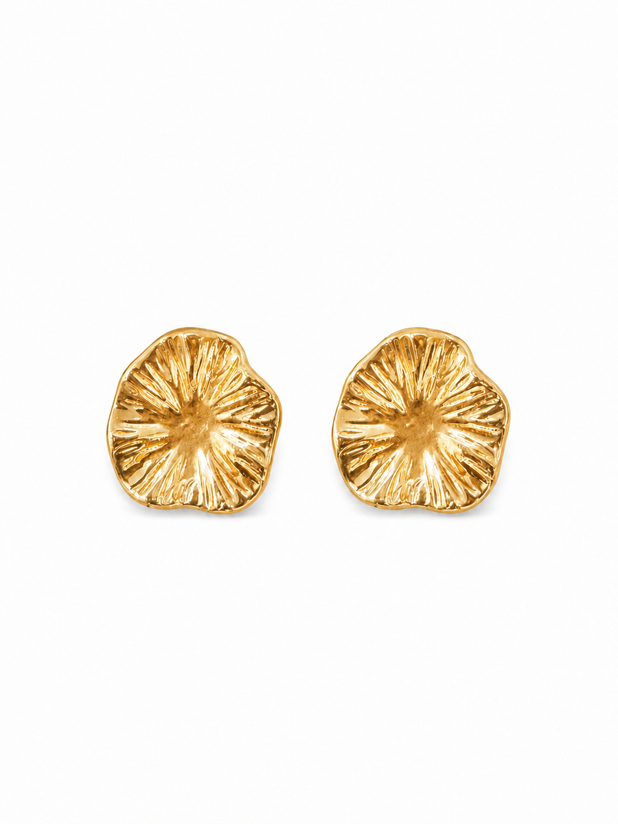 Sunburst Gold Studs