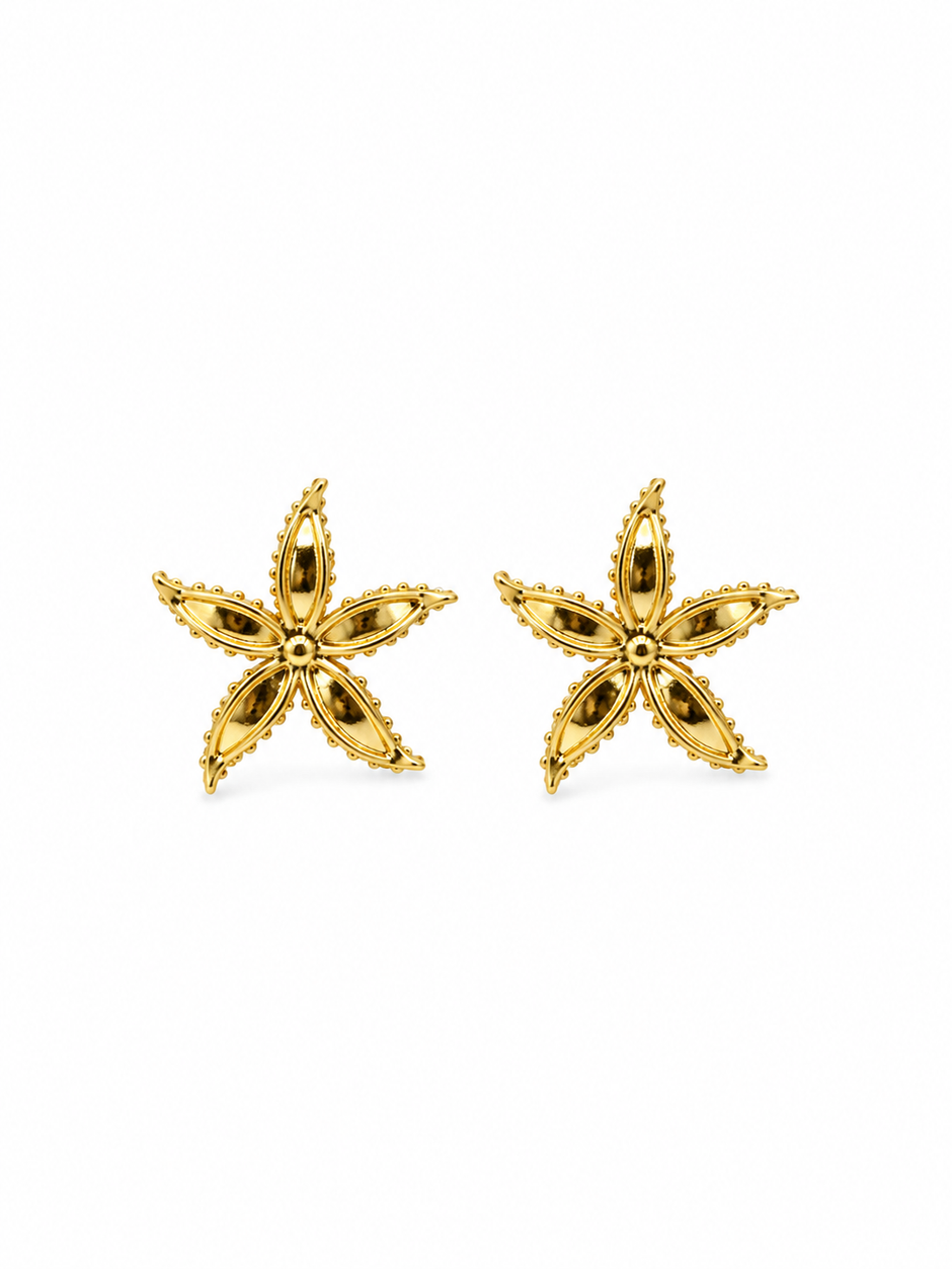 Starfish Statement Earrings