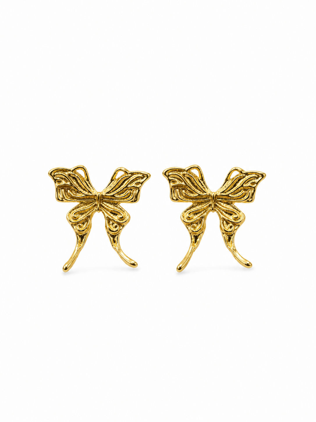 Vintage Butterfly Earrings