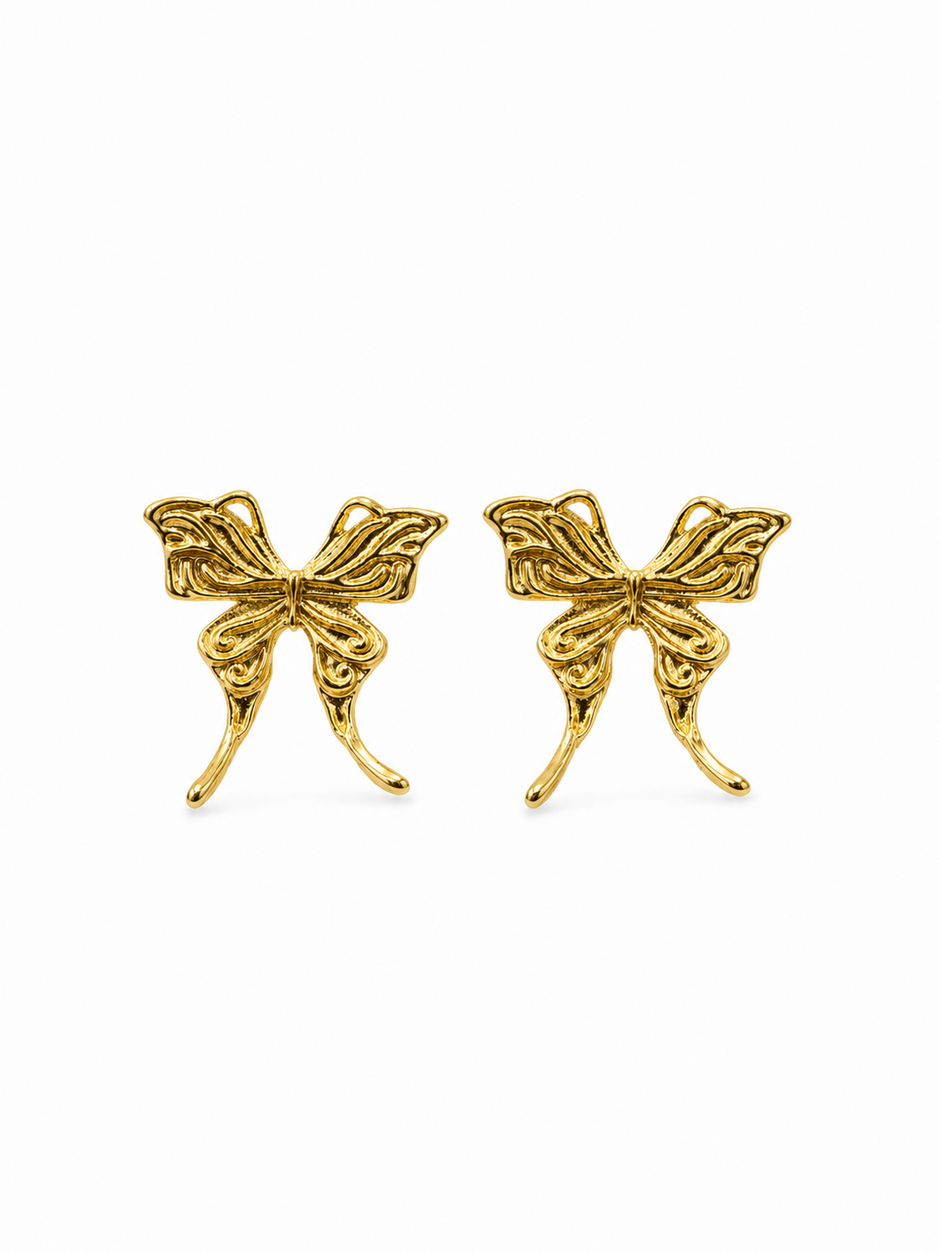 Vintage Butterfly Earrings