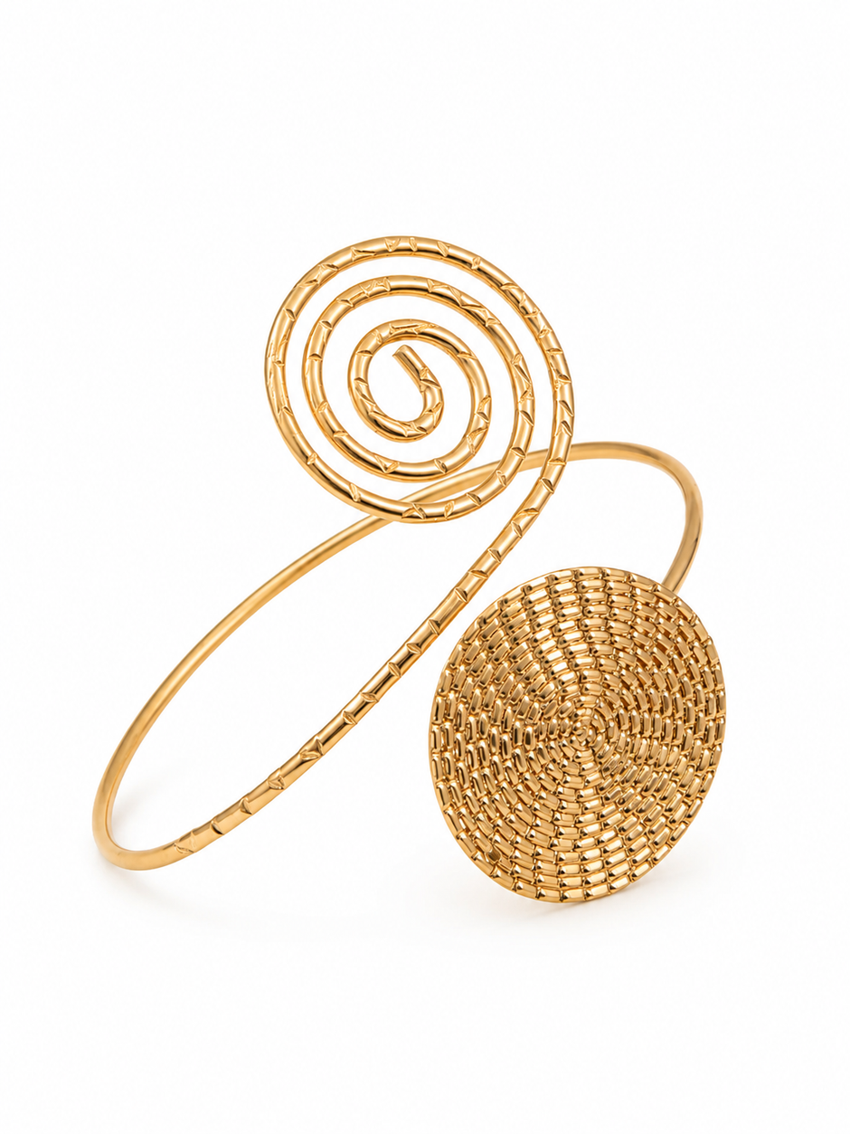 Spiral Statement Cuff
