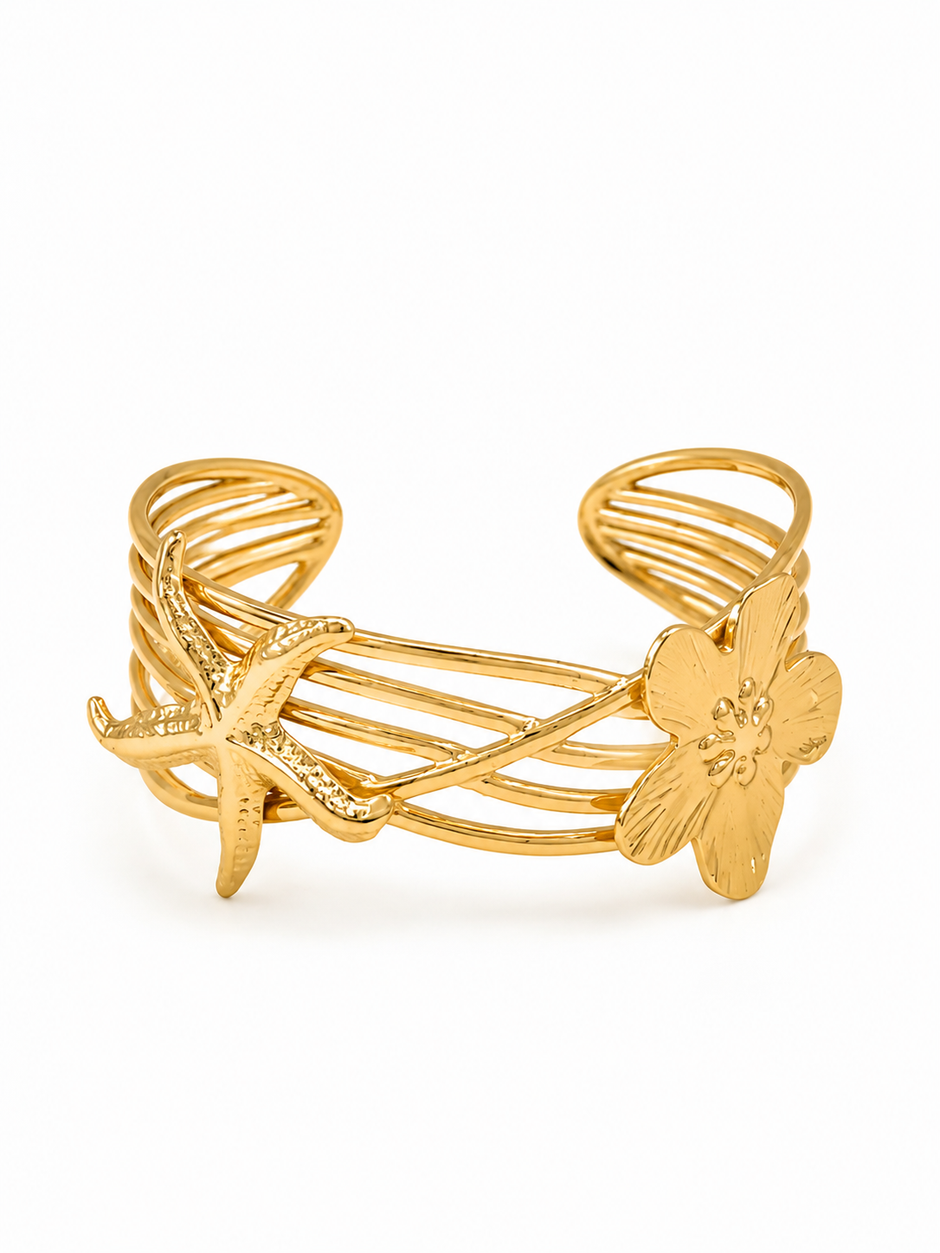 Starfish Cuff Bracelet