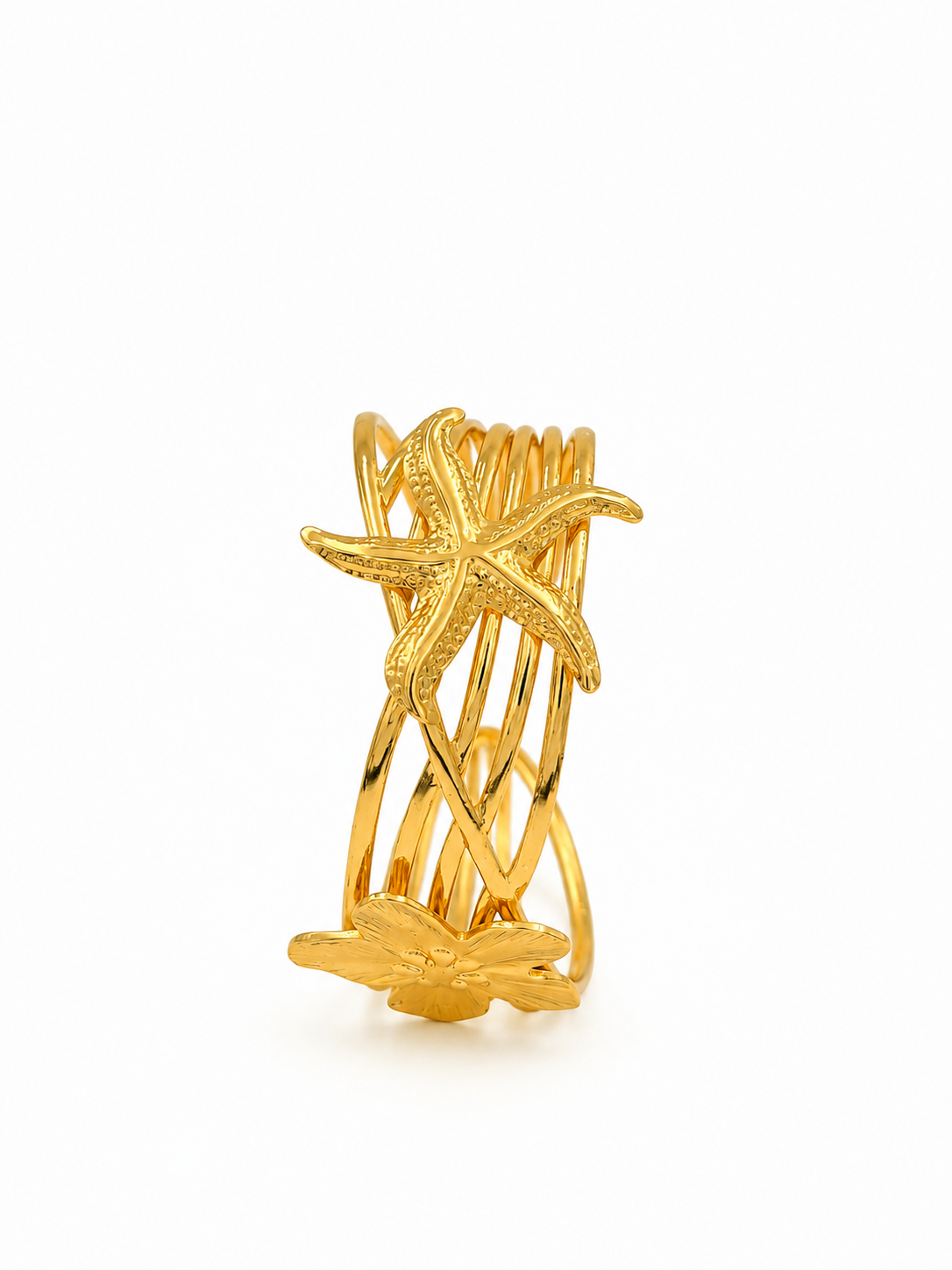 Starfish Cuff Bracelet