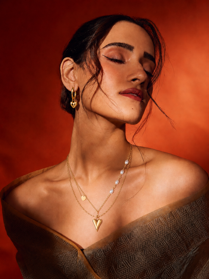 Golden Heart Layers