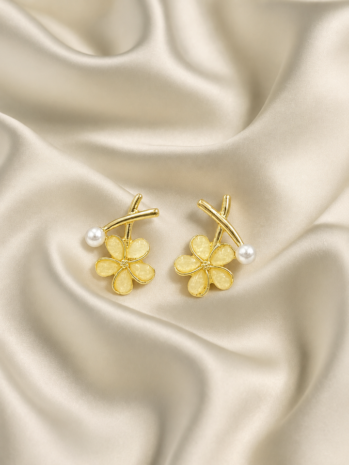 Golden Bloom Studs