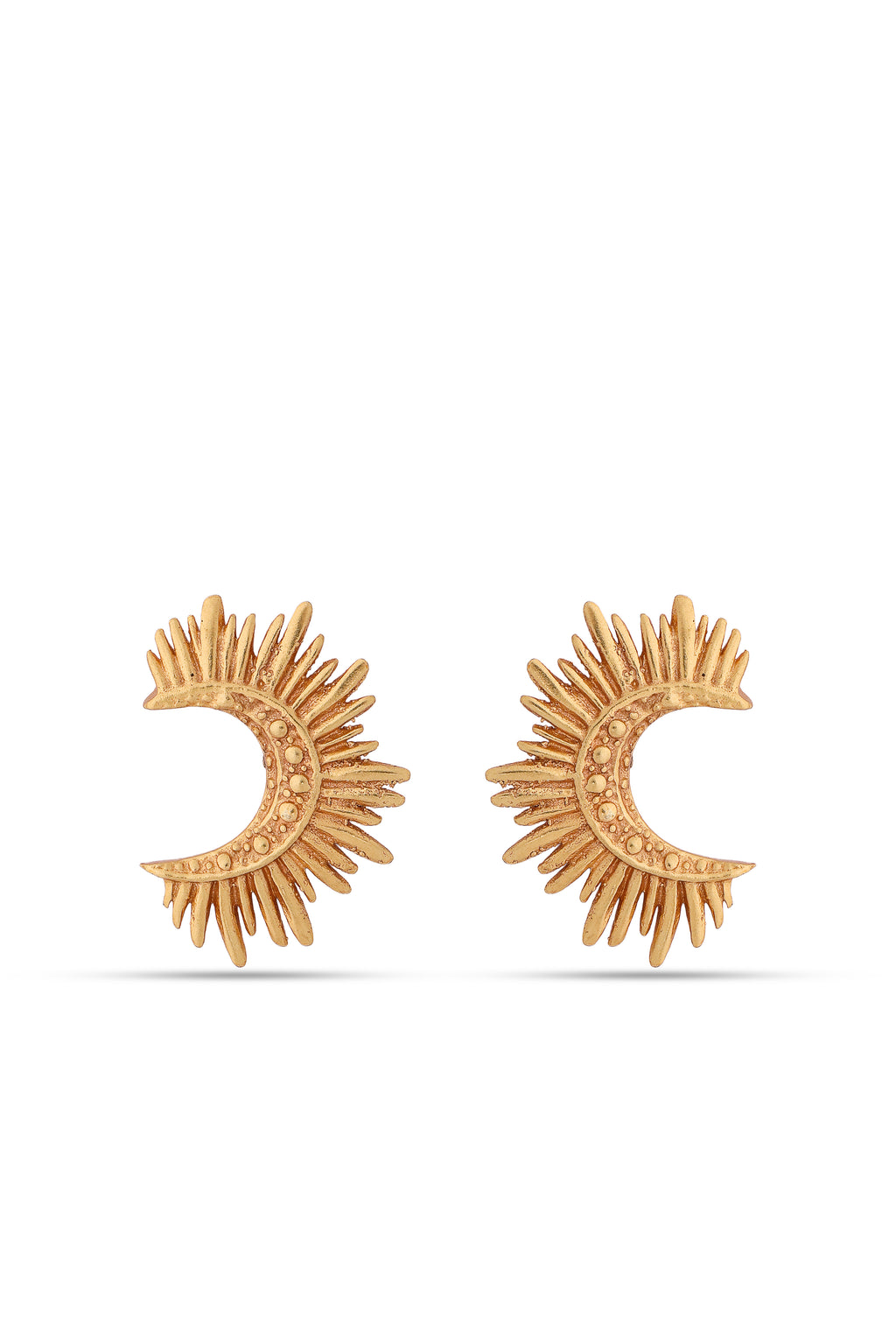 Crescent Sun Earrings