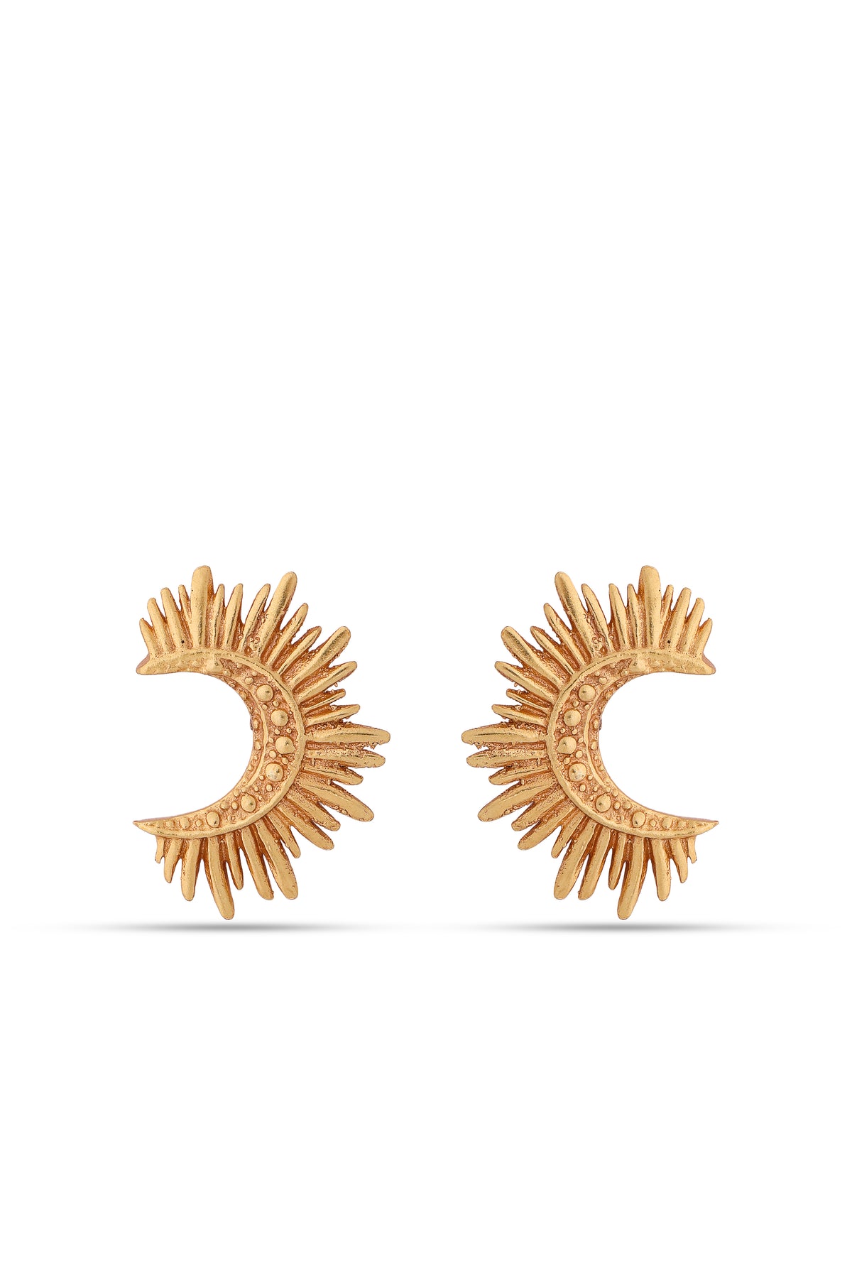 Crescent Sun Earrings