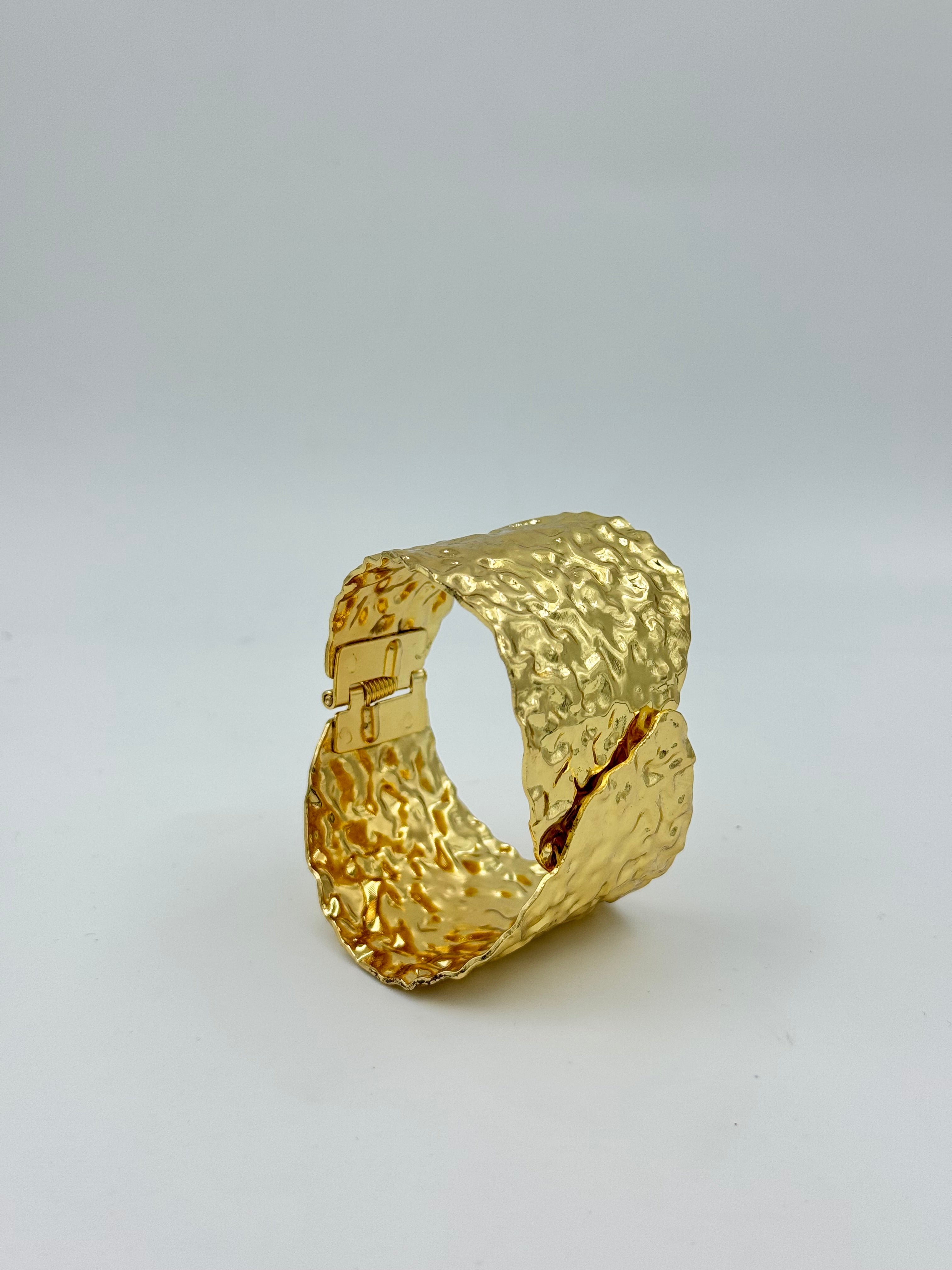 Textured Cuff Bracelet