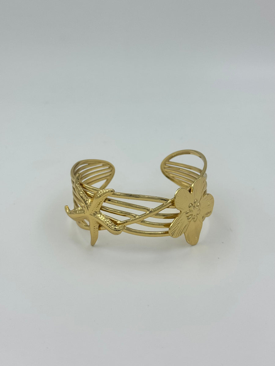 Starfish Cuff Bracelet