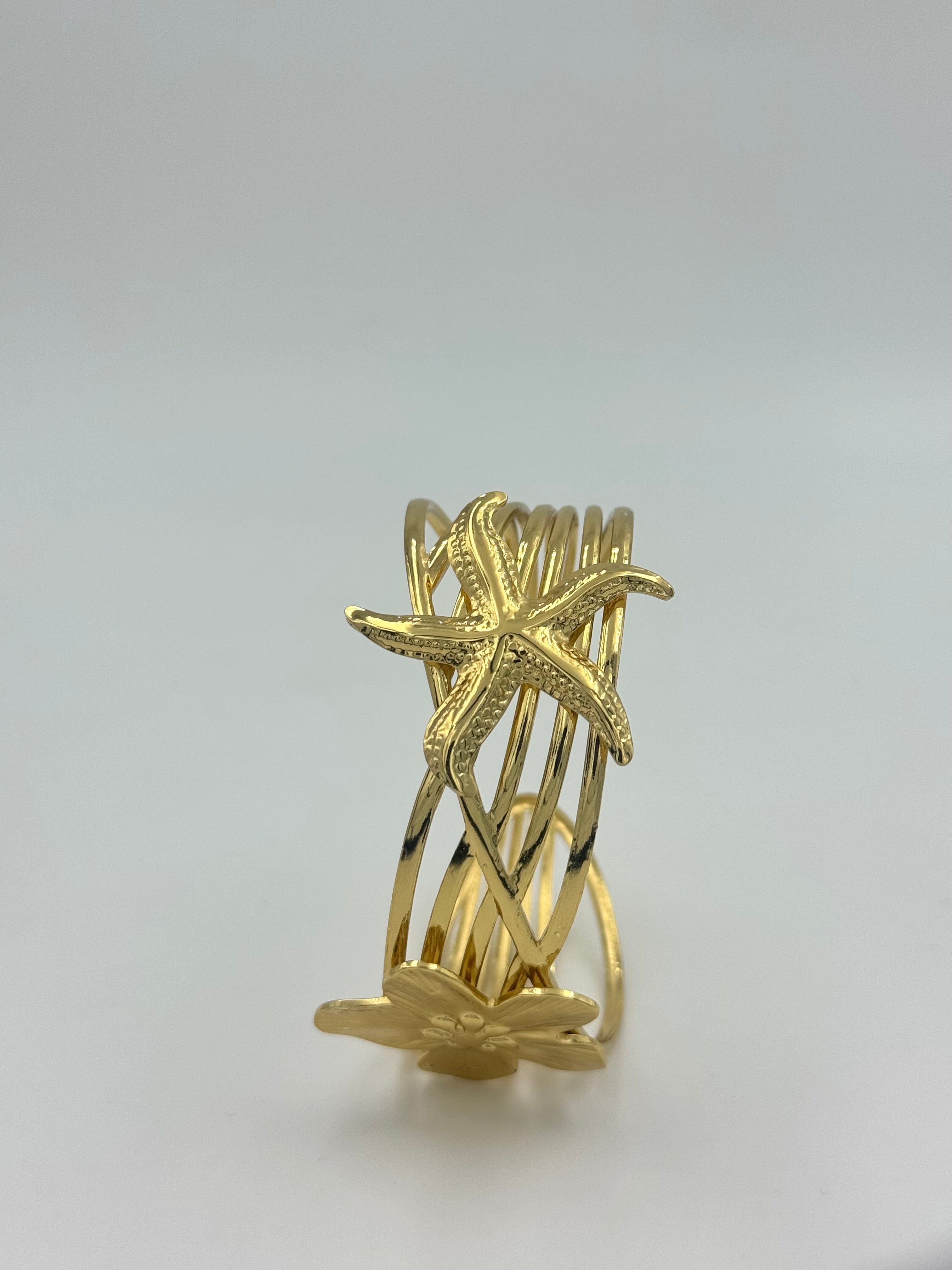 Starfish Cuff Bracelet