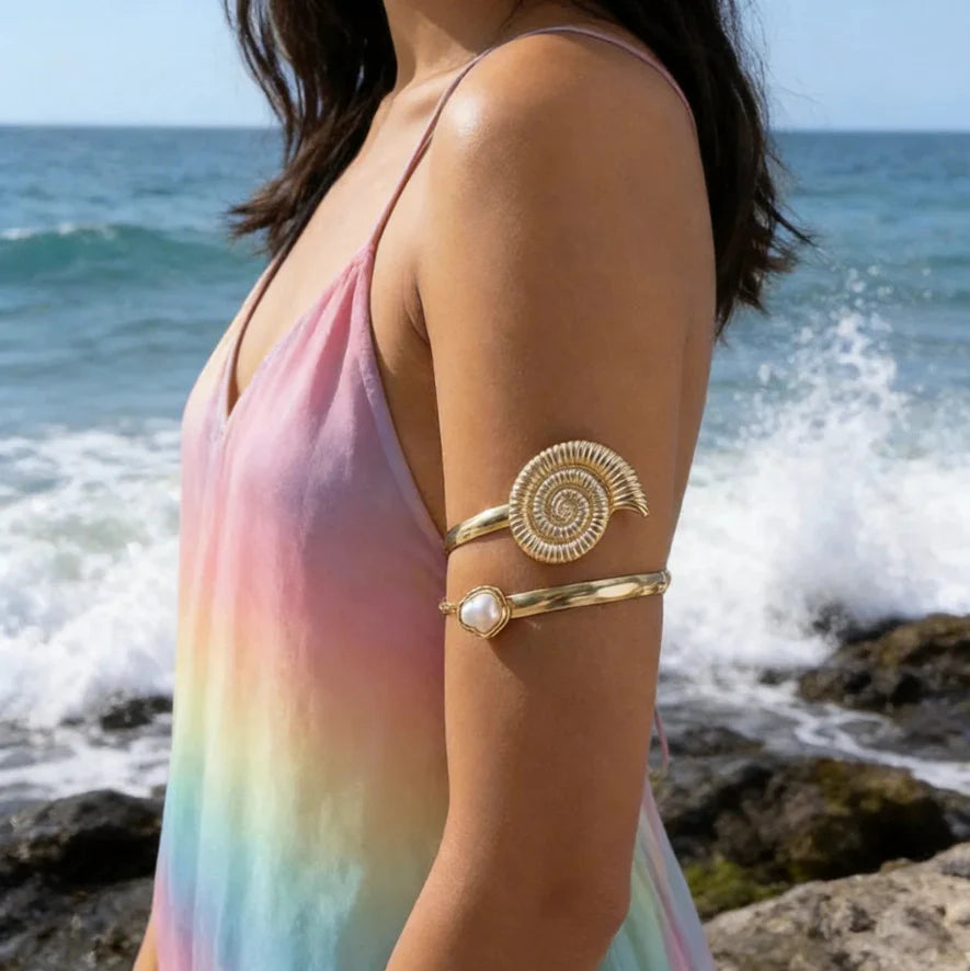 Spiral Shell Cuff