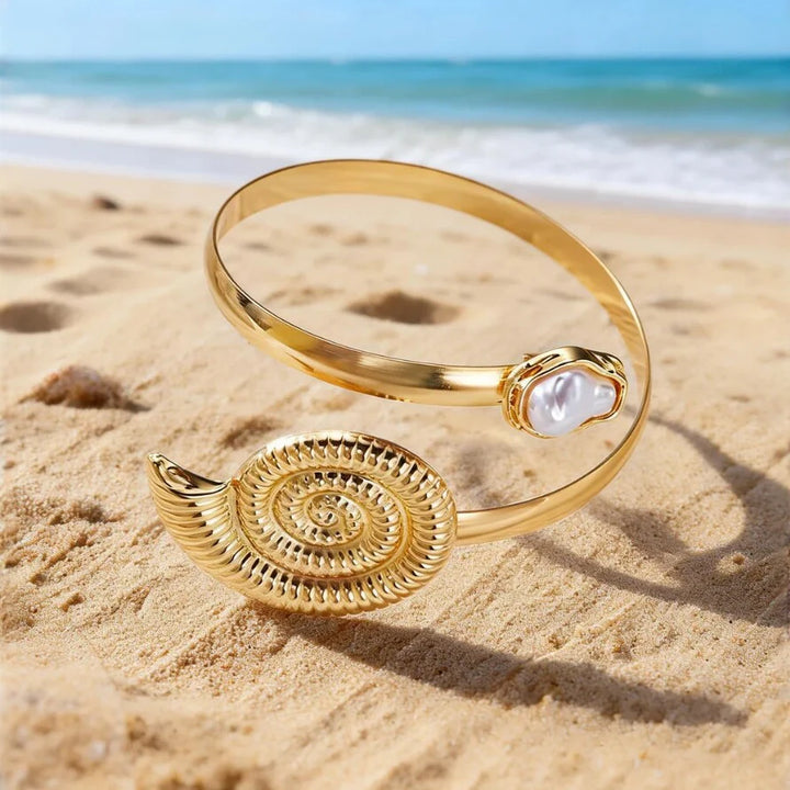 Spiral Shell Cuff