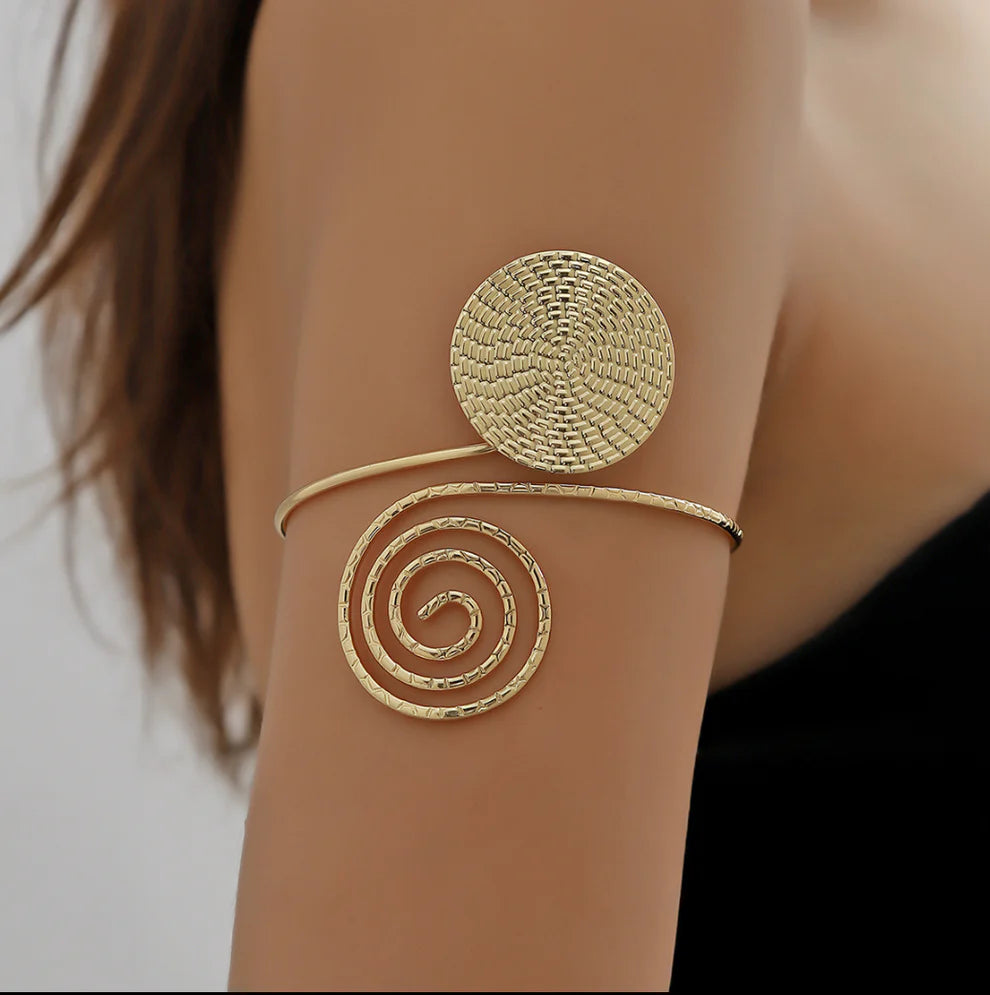 Spiral Statement Cuff