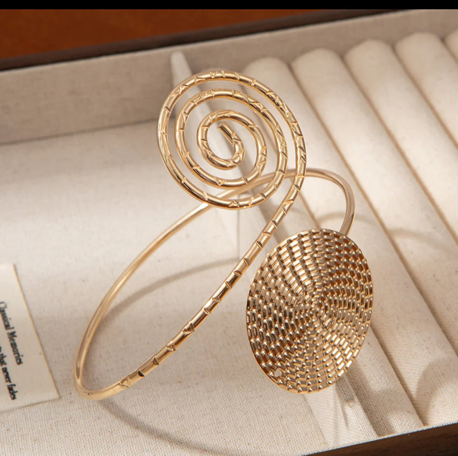 Spiral Statement Cuff