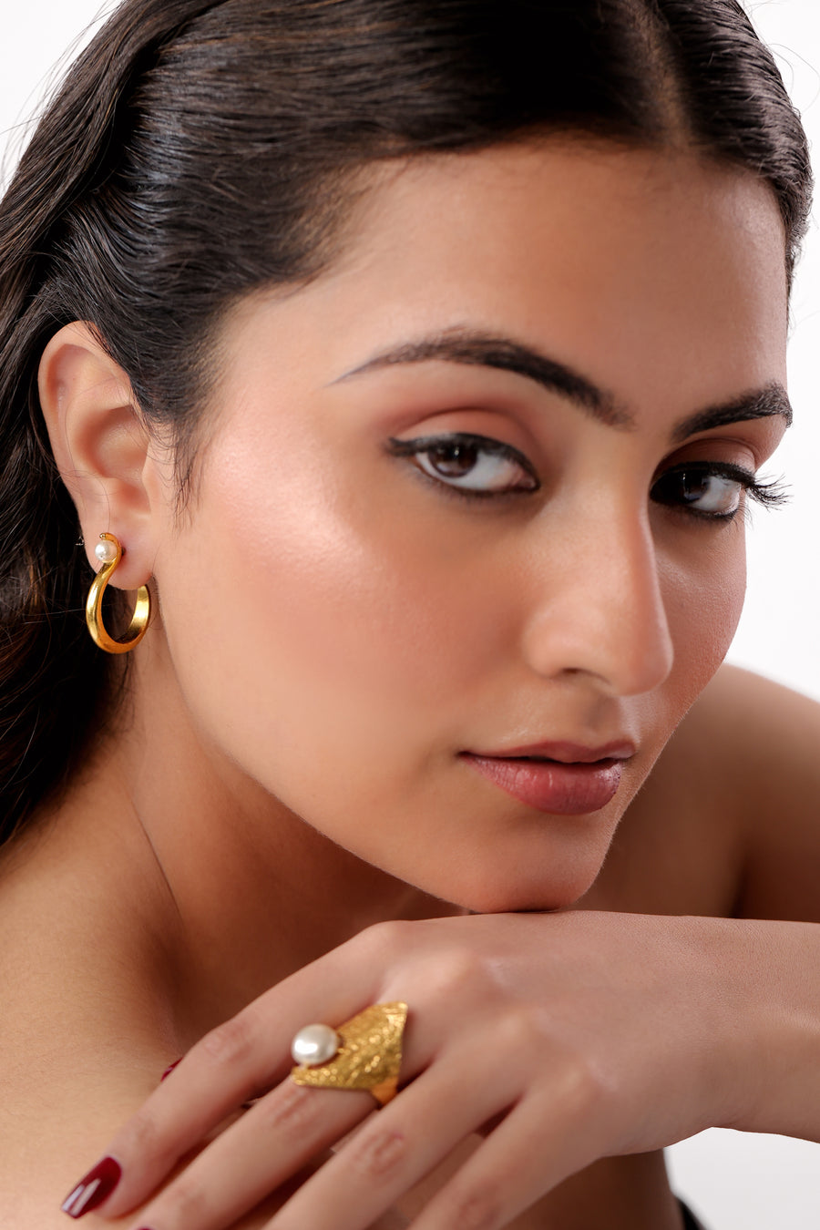 Classic Gold Hoops