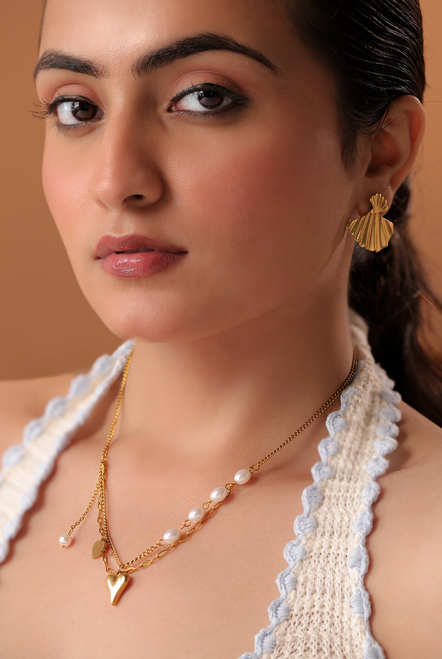 Fan Shell Earrings