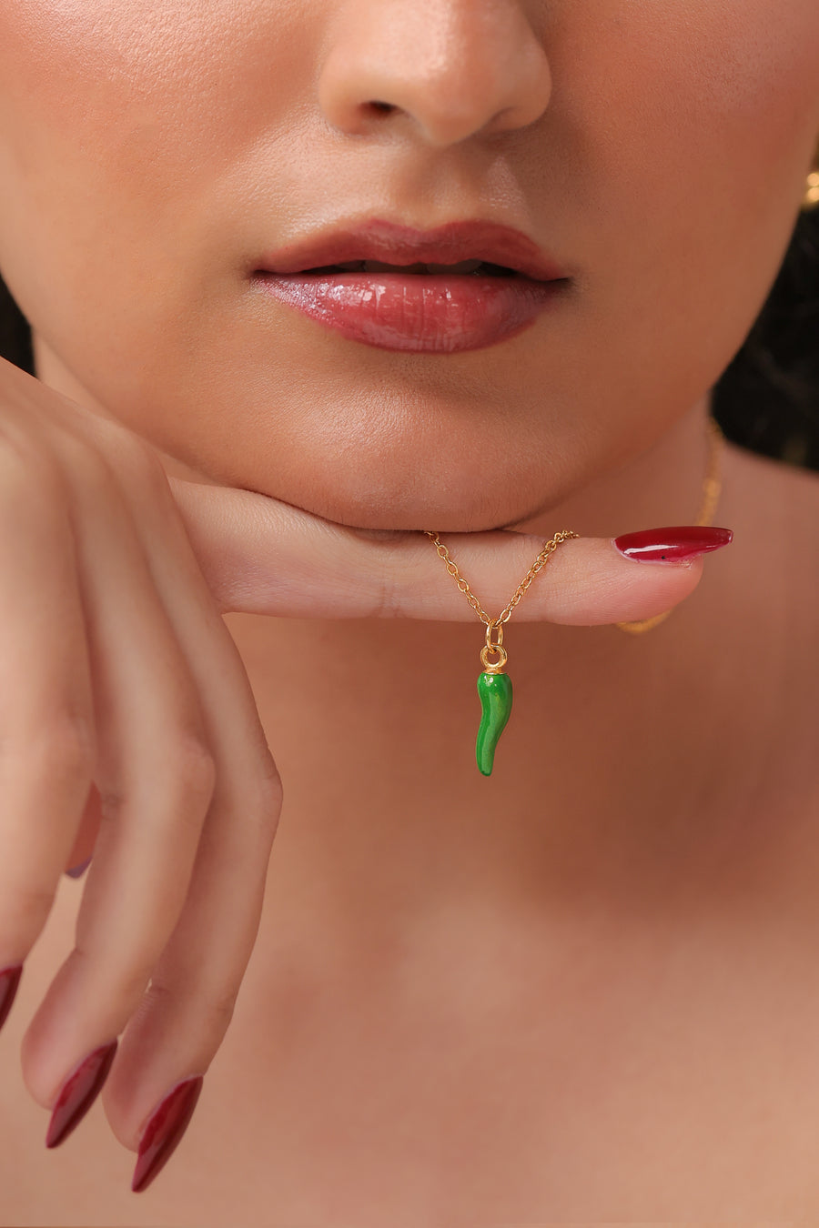 Green Chili Pendant