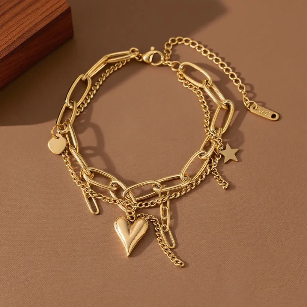 Celestial Heart Bracelet