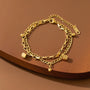 Golden Layered Bracelet