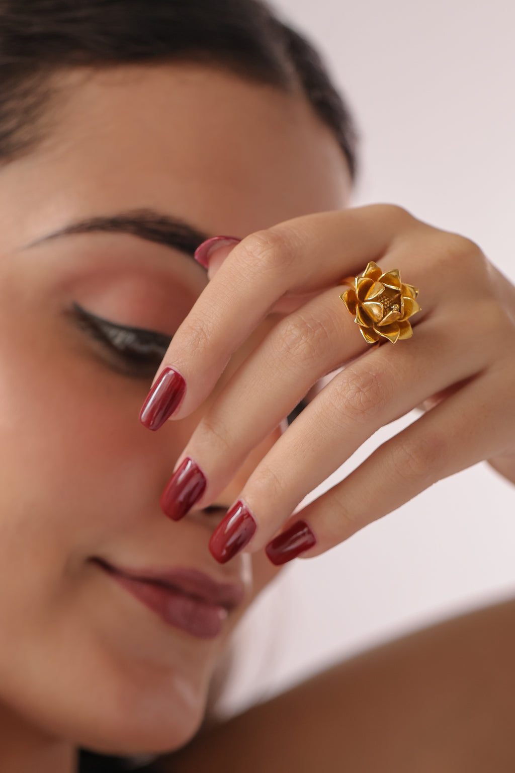 Rose Flower Ring by Alankrit